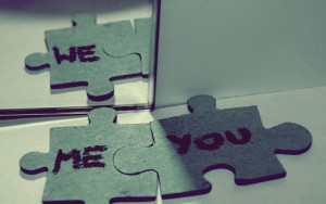 Me and You = We