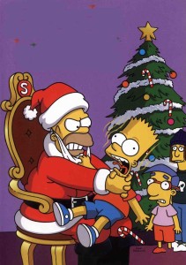 navidad-simpsons-poster