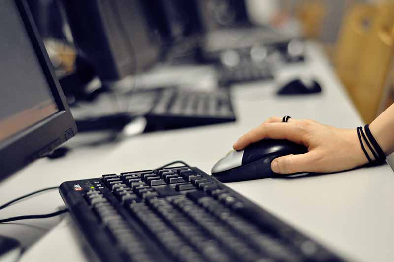 la velocidad del click