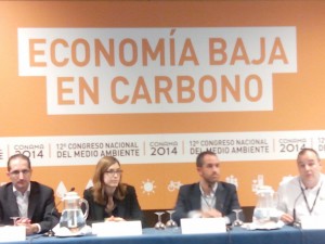 María Sosa Llopis representando a Zamabi en CONAMA 2014 (Elaboración: Zamabi).