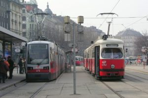Tranvías en Viena