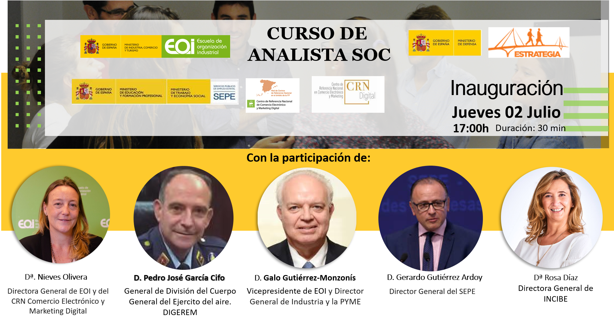EOI forma en ciberseguridad a personal militar dentro del Plan Integral de Orientación Laboral
