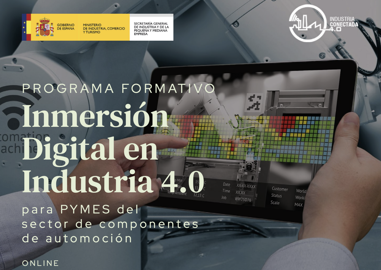 Nuevo programa de “Inmersión Digital en la Industria 4.0” para mejorar la competitividad post-COVID