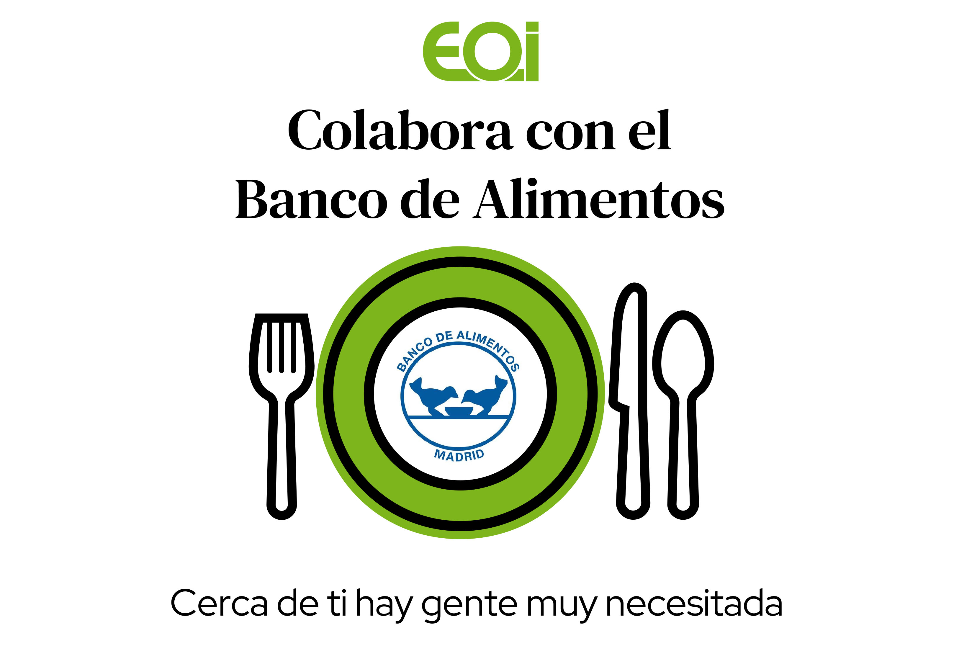 EOI se une a la Gran Recogida de Alimentos 2020