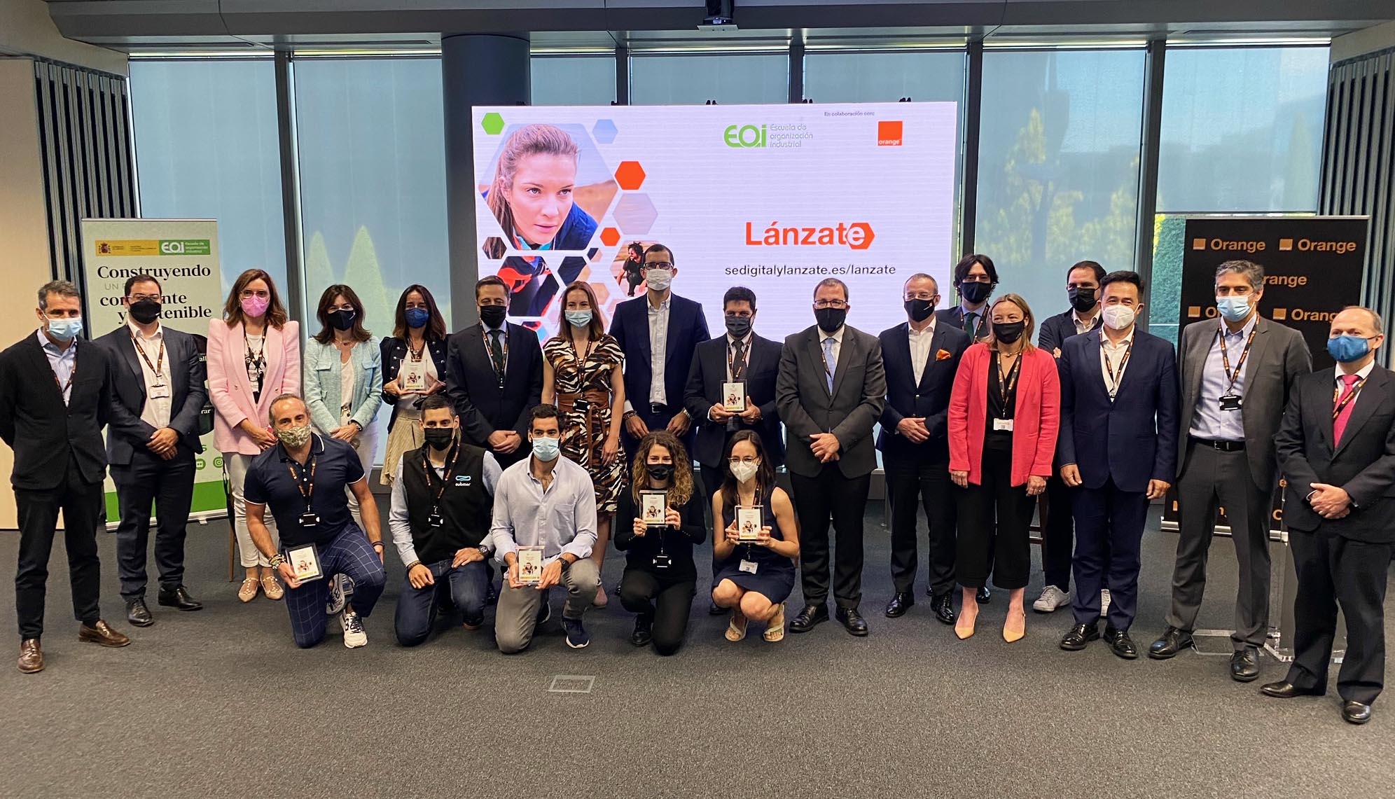 EOI y Orange presentan la IV edición del Programa Lánzate que conecta a emprendedores y grandes empresas