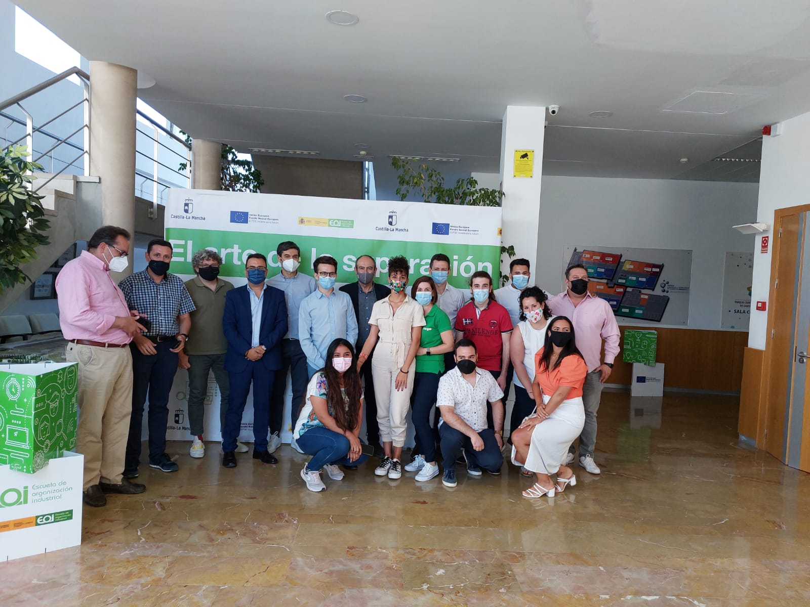 Clausura de la 5ª edición del Espacio Coworking EOI-JCCM Albacete