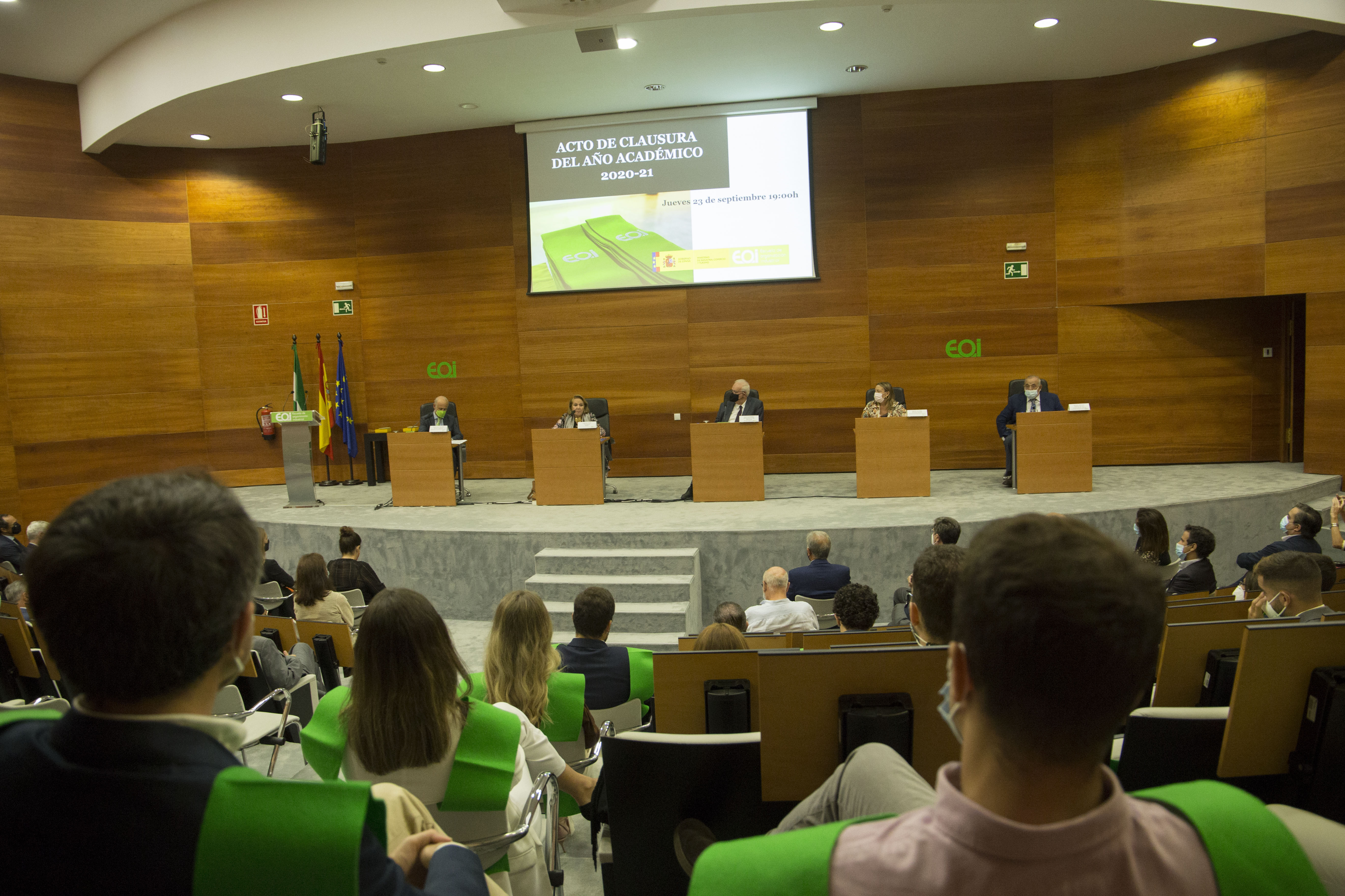 EOI Andalucía celebra la clausura del curso 2020-2021