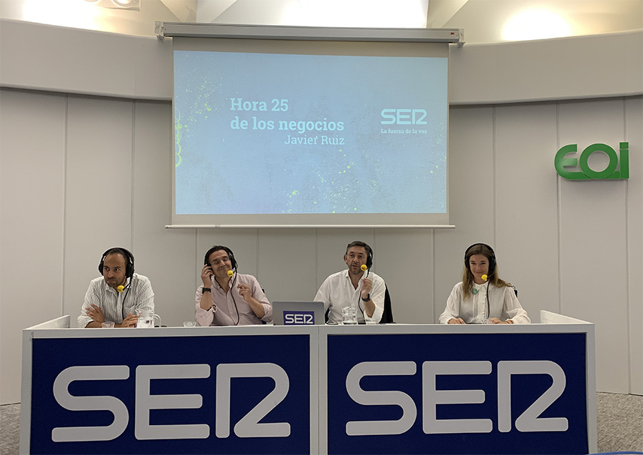 "Europa ha apostado por la sostenibilidad": el futuro de las empresas, a debate en la SER desde la EOI